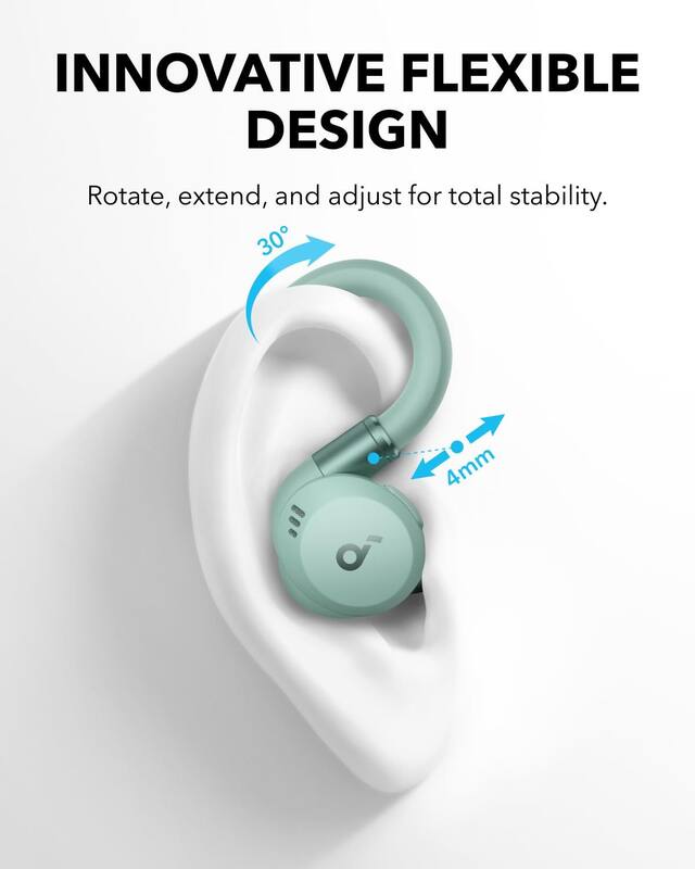 Fones de Ouvido Soundcore Sport X20 Anker - True Wireless com IP68